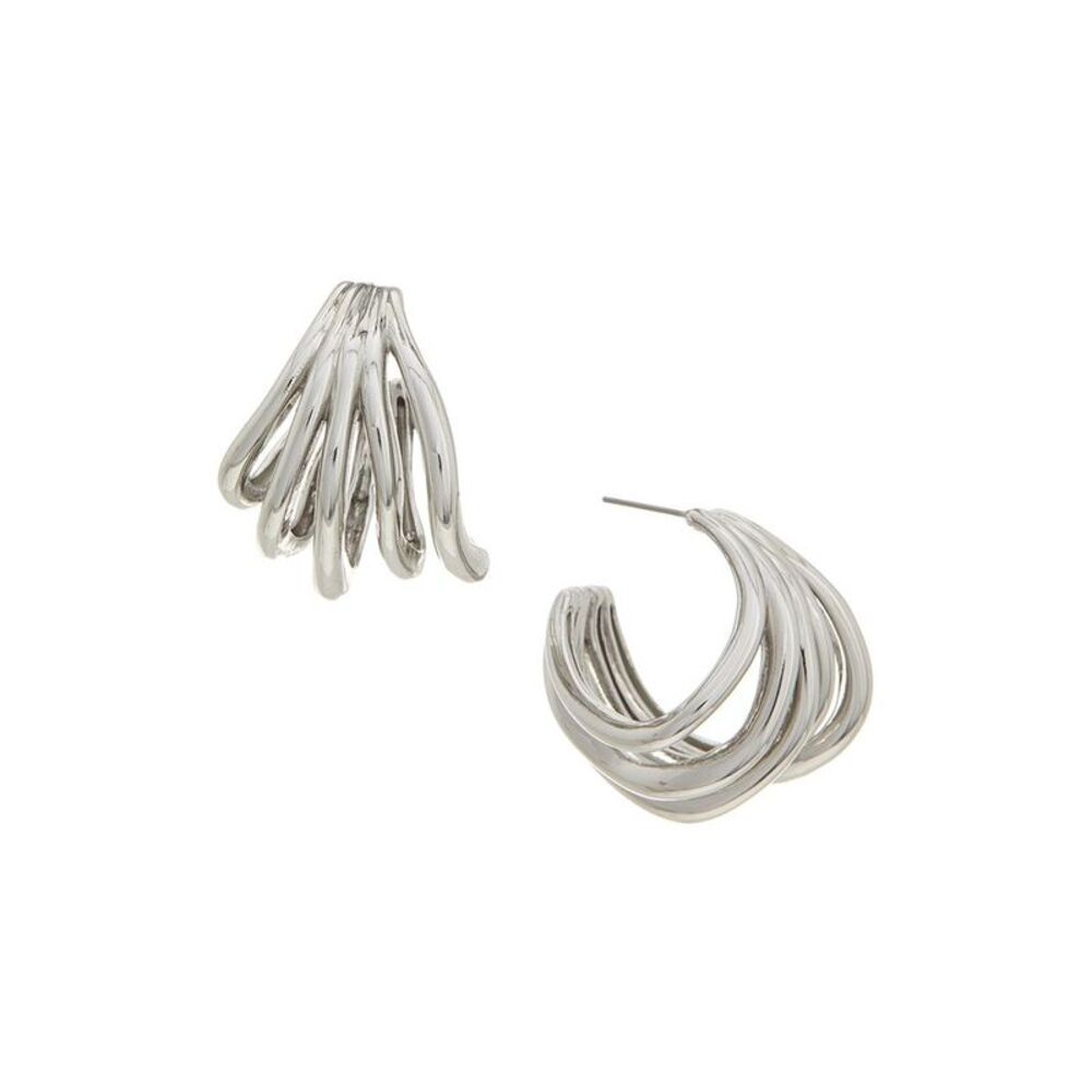 Petit Moments 18K Plated Hoop Earrings